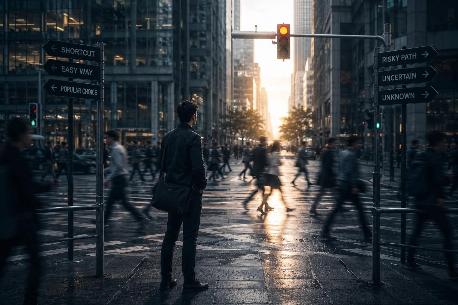 Seeing Clearly Before Acting